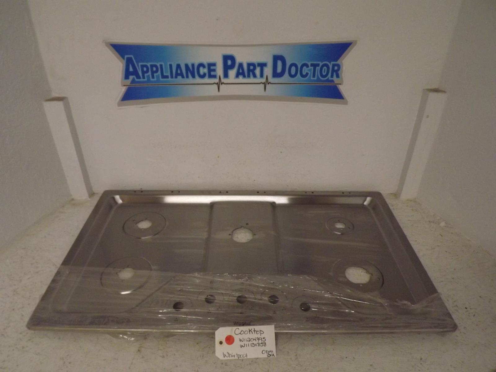 Whirlpool Stove W11204395 W11131858 Cooktop Open Box Whirlpool Stove W11204395 W11131858 Cooktop Open Box